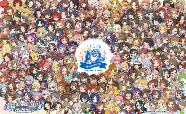 デレマス 10周年のデフォルメ集合絵が話題に 本田未央ちゃん応援まとめ速報