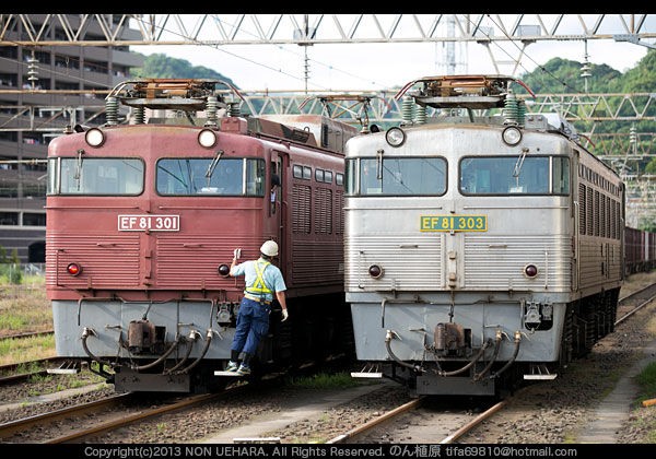 ED76やEF81の並び。他 : のん植原の鹿児島鉄道撮影日記