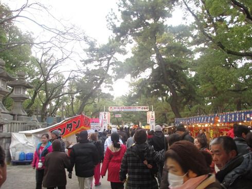 商売繁盛で笹持って来 い えびす宮総本社 西宮神社 様 呑ん子の放浪記