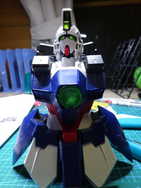 PG ウイングガンダム ゼロカスタム 紹介（頭部+電池パック