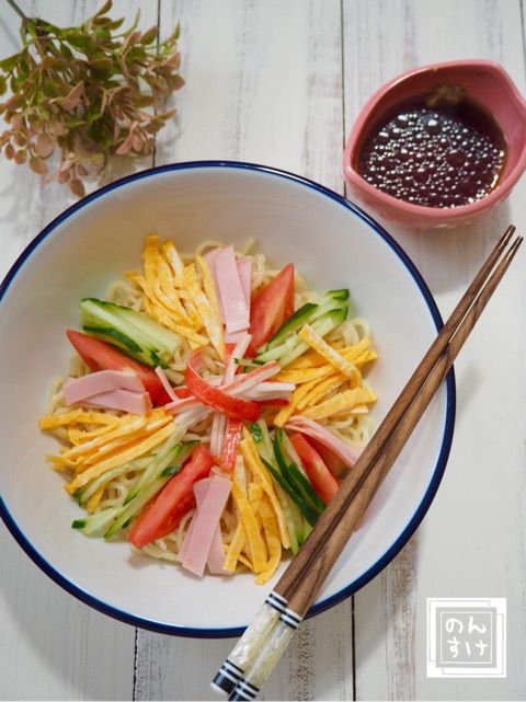 レシピ 安上がり お手製ダレの冷やし中華 のんすけのおいしいくらし