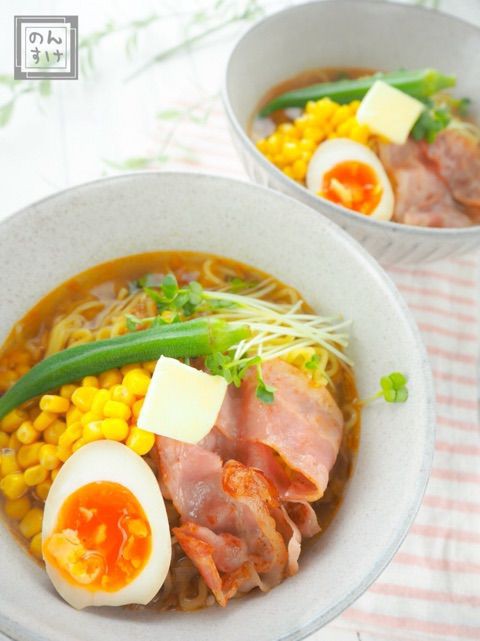 味噌 バター コーン ラーメン レシピ