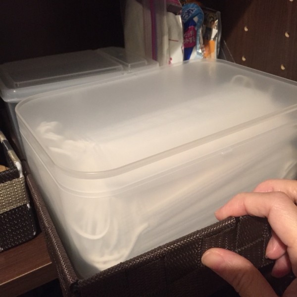 我が家の マスク収納 玄関 はサイズ別に 100均 無印 のんびりシンプルライフ Non Troppo