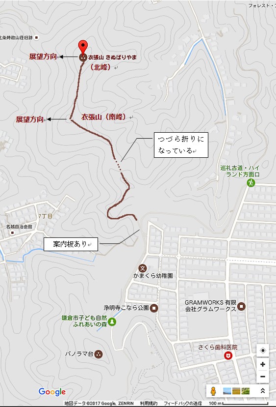 鎌倉 衣張山から見た富士山 Nori Sukeの写真散歩