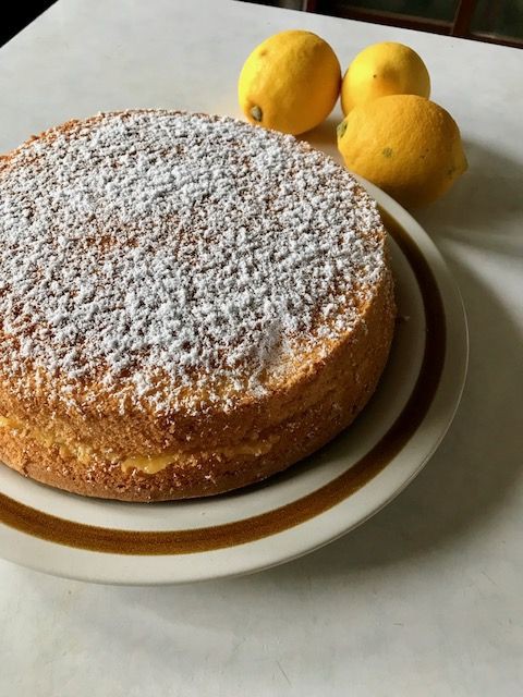 ふわふわレモンケーキ Torta Soffrice Al Limone おいしいイタリア Tavola Giappone
