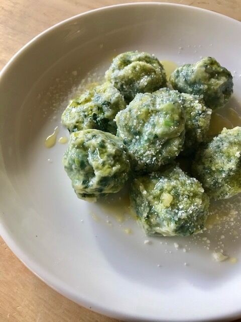 Malfatti ほうれん草とチーズのニョッキ おいしいイタリア Tavola Giappone