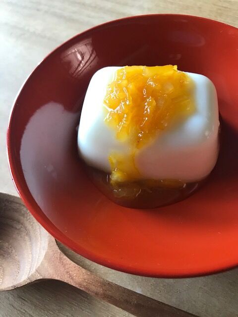 Pannacotta Al Yuzu パンナコッタ 柚子ソース おいしいイタリア Tavola Giappone