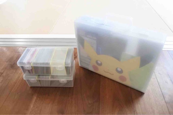収納グッズ 買ってよかった100円収納ボックス カードゲーム収納にぴったり 好きなことちょっとずつ