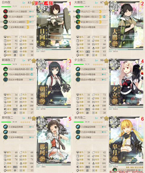 17夏イベントｅ１甲攻略 艦これ日記