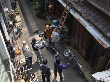 ドラマ撮影 狭小住宅とリフォームの三代目工務店 中央区 江東区 江戸川区 港区 文京区