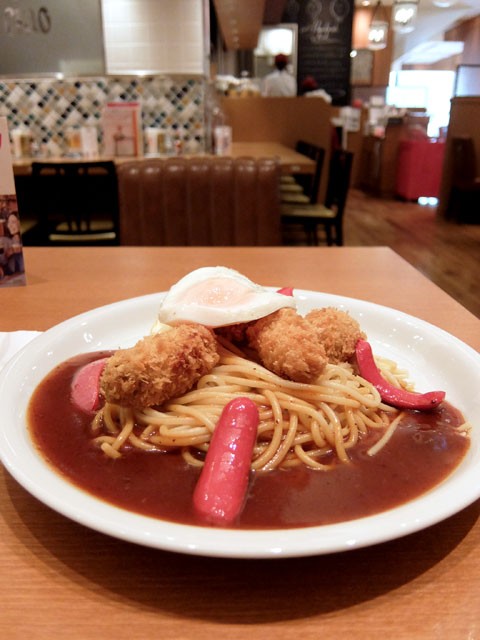 カキフライ スパゲッティハウスチャオjrゲートタワー店 名古屋駅 けつログ