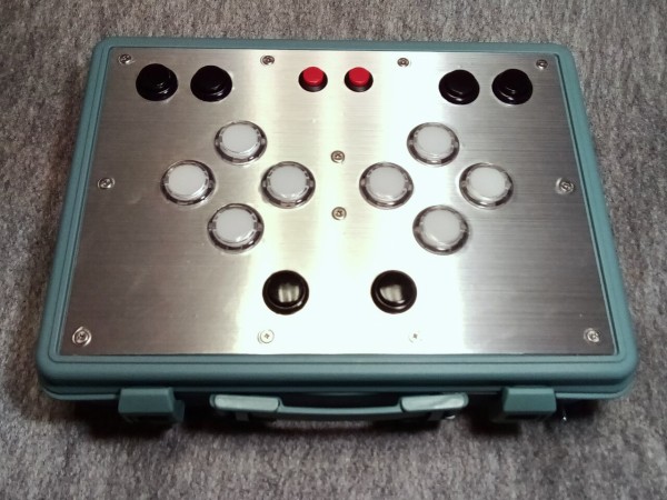 音ゲー用コントローラーを三和ボタンでシンプルに作ってみた : Miki's
