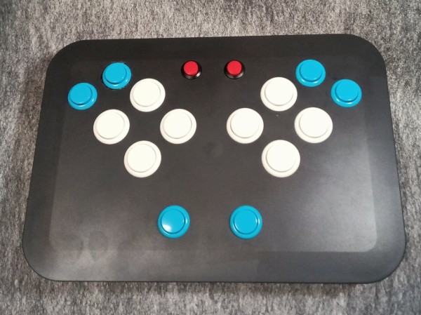 音ゲー用コントローラーを三和ボタンでシンプルに作ってみた : Miki's