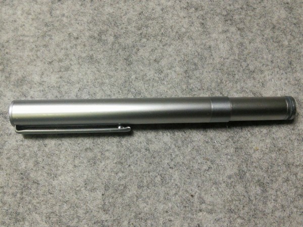 無印良品 アルミ丸軸万年筆 : Miki's mental world Blog edition