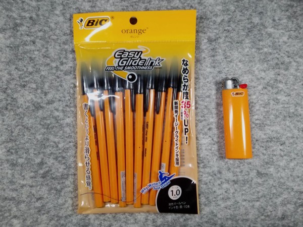はいばん！ : BIC オレンジ EG : Miki's mental world Blog edition