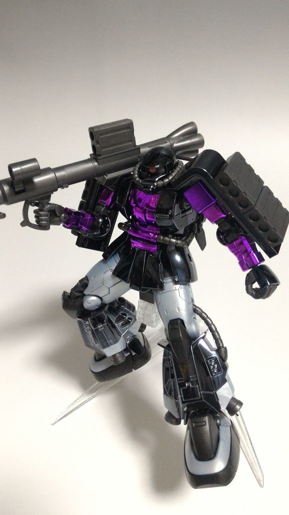 HG 高機動型ザクⅡ 黒い三連星メタリックVer. その3 : 孤独のホビー