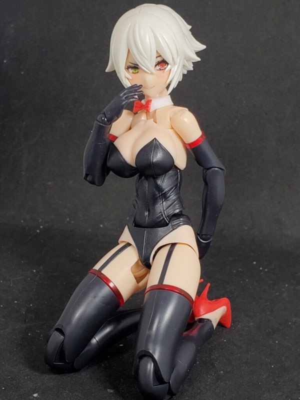 muscuto 赤バニーガール メガミデバイス 改造 2022年8月 メガミデバイス バレットナイツ（MUSCUTO 改造セット