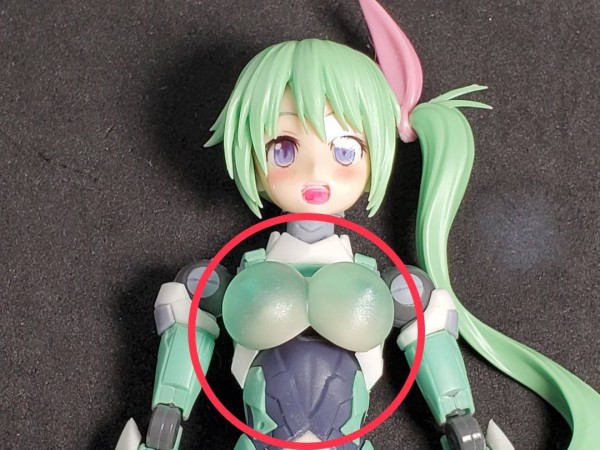 AKガーデンでお馴染みガデ子を作ってみた！！「muscuto製メカガデ子