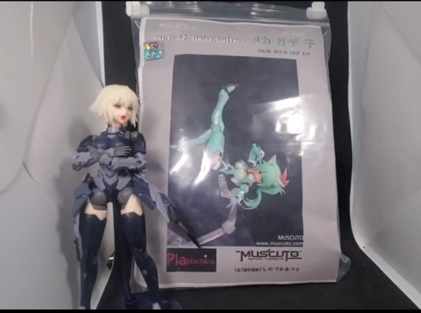 AKガーデンでお馴染みガデ子を作ってみた！！「muscuto製メカガデ子
