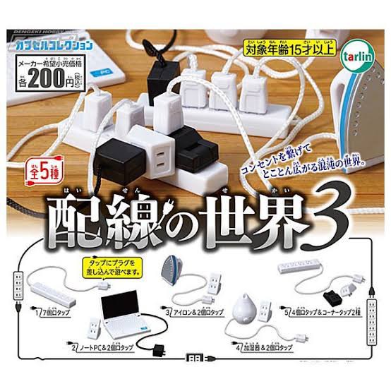 タコ足配線にご用心 ガチャガチャ配線の世界3 ちょいたしプラモ日記