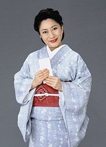 女優 山村紅葉さん 着物美人