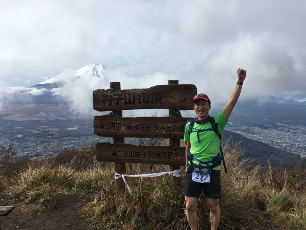 トレイルランニング大会で加藤俊吾理事が快走 太郎坊のそよ風