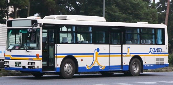 関東自動車 野田0か738 バスの世界へ