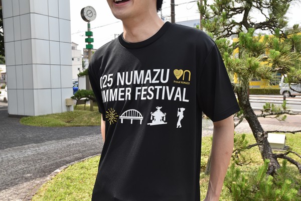 夏まつりTシャツがクルーー！今年は黒地にシンプルなピクトグラム！7月