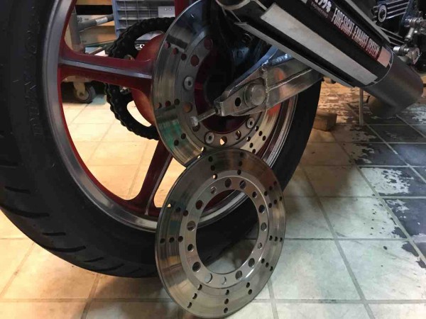 Z400GPリア用 純正ブレーキディスク