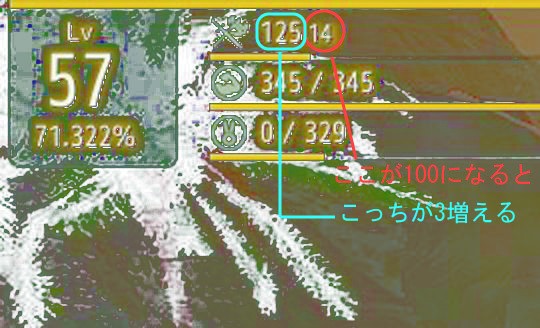 スキルポイント取得量を調べてみました 続 黒い砂漠をぬるく楽しむ