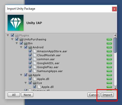 新しいunityiapを触ってみた その ボタンを作ってみる いまきたこうぎょう