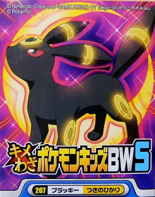 キメわざポケモンキッズｂｗ５ ブラッキー つきのひかり にゃん太のポケモン日記