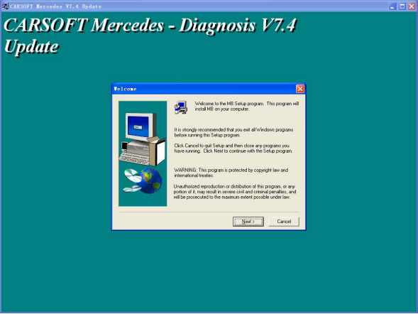carsoft 7.4 multiplexer mercedes benz