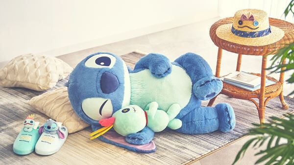 スティッチ＆スクランプ LEDライト 時計 Disney Stitch Day スティッチ＆スクランプ LEDライト 時計 Disney Stitch Day
