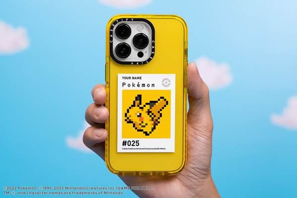 CASETiFYからピクセルアートで描かれたポケモンのスマホケースが登場