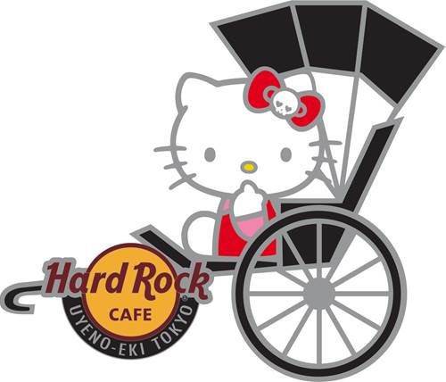 ハードロックカフェ」×「ハローキティ」の限定ピンバッジなどコラボ