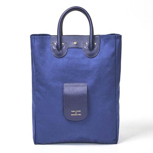 ヤングアンドオルセン】パッカブルキャンバスバッグ 折りたためる本格