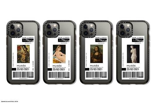 CASSETIFY Louvreコラボ iPhone17proMax用ケース ルーヴル美術館とCASETiFYがコラボ！ iPhoneケースやワイヤレス