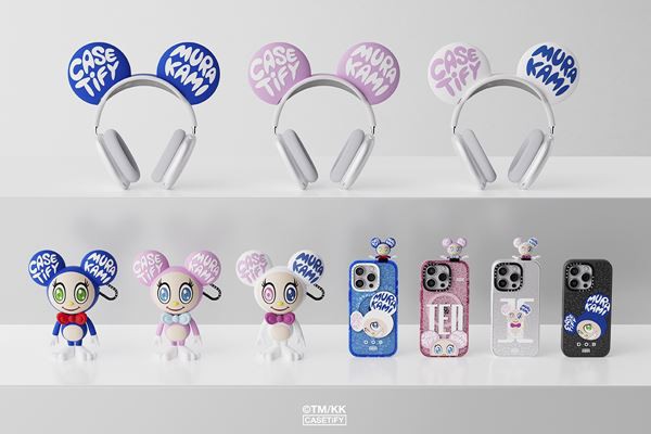 CASETiFYと現代アーティスト村上隆がコラボ。スマホケースなどテック