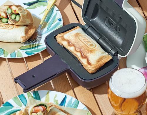 Toffyから食パン一枚で作れるハーフホットサンドメーカーが登場 落穂log