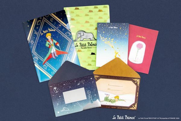 【貴重・未使用品】星の王子さま　ミレニアムプレート　５枚セット＋１枚 箔押しブランド『ROKKAKU』と小説『星の王子さま』のコラボ商品