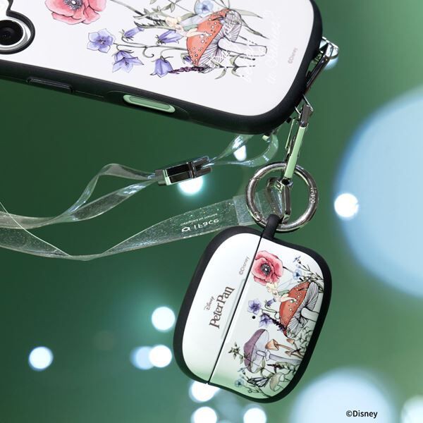 iFaceから「ティンカー・ベル」のボタニカルなデザインのスマホケース