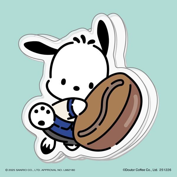 ドトールからサンリオの人気キャラクター「ポチャッコ」とコラボした