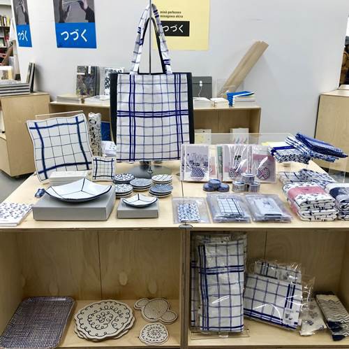 東京都現代美術館のミュージアムショップで北欧の女性陶芸作家フェアが