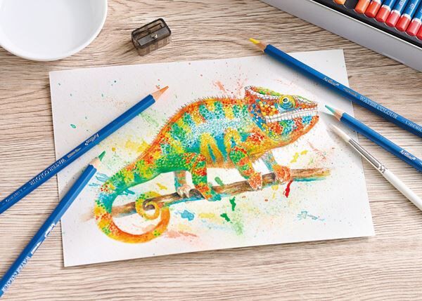 シヤチハタから滑らかで鮮やかな発色の「Artline 色鉛筆 LIBERIO」と
