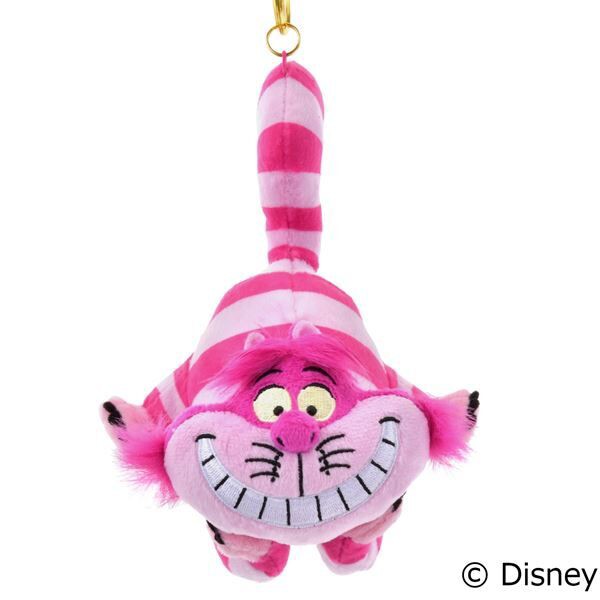 ディズニーストア　チェシャ猫　ぬいぐるみキーチェーン　プラッシュキーチェーン ディズニーストアに『ふしぎの国のアリス』のチェシャ猫を
