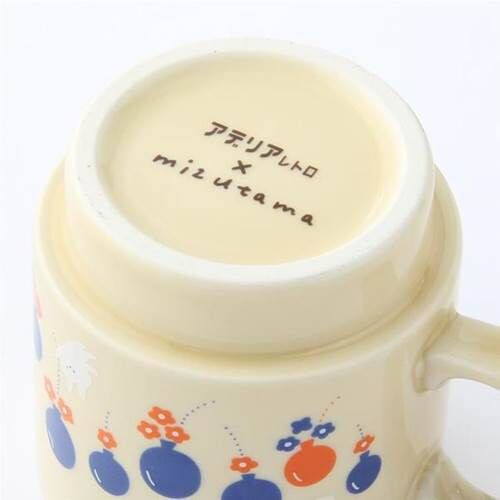 ロフト限定。アデリアレトロ×mizutamaコラボアイテムに陶器のテーブル