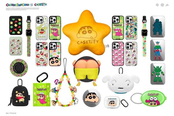 CASETiFYからクレヨンしんちゃんとのコラボコレクションが登場