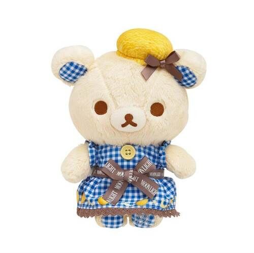 コリラックマ 森永 ムーンライト ぶらさげぬいぐるみ リラックマ×森永ビスケットのグッズ、コラボパッケージを