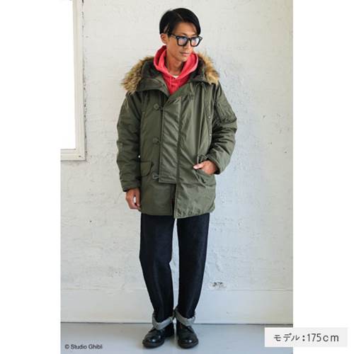 ジブリ作品のアメカジブランドGBLから魔女の宅急便のMA-1と紅の豚のN3B